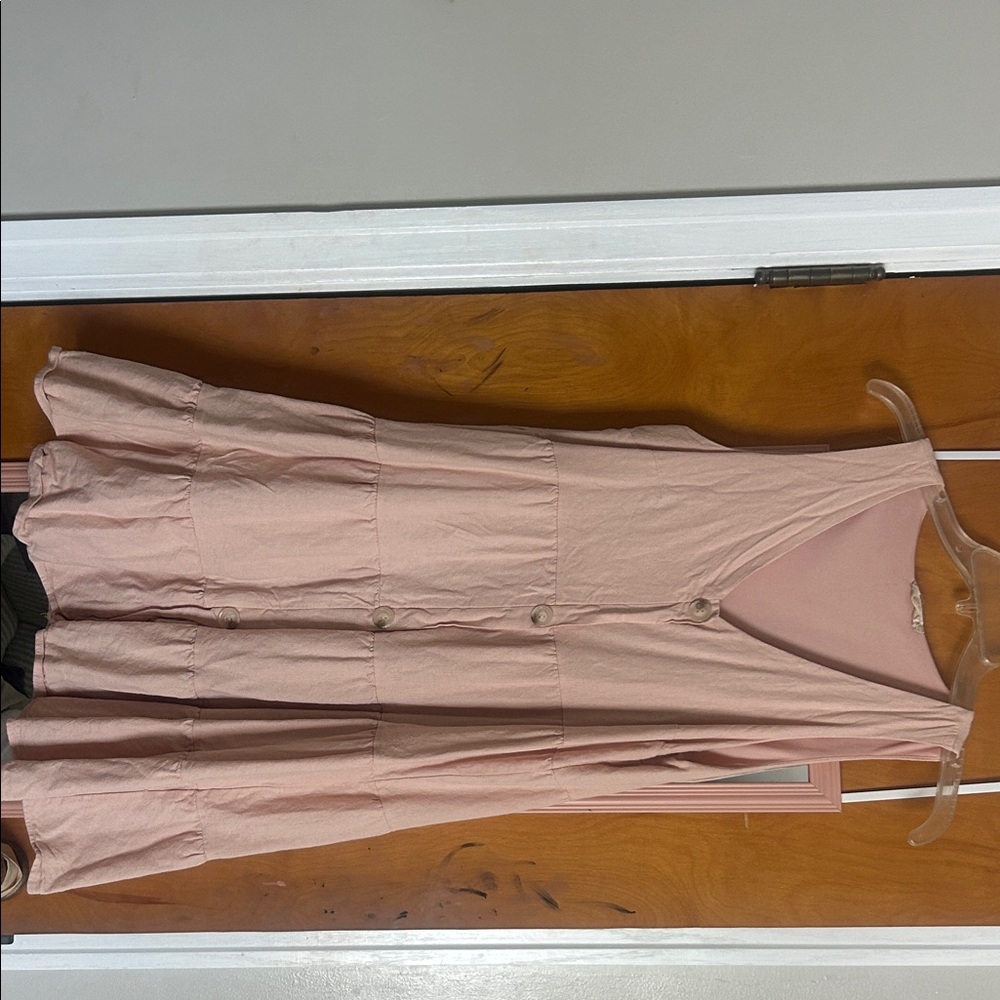 Altar'd State Pale Blush Pink Knit Top